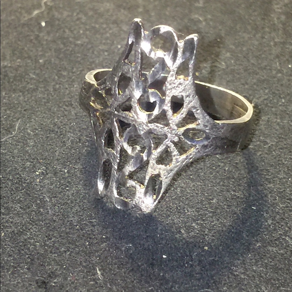 Sterling Silver .925 Ornate Ring